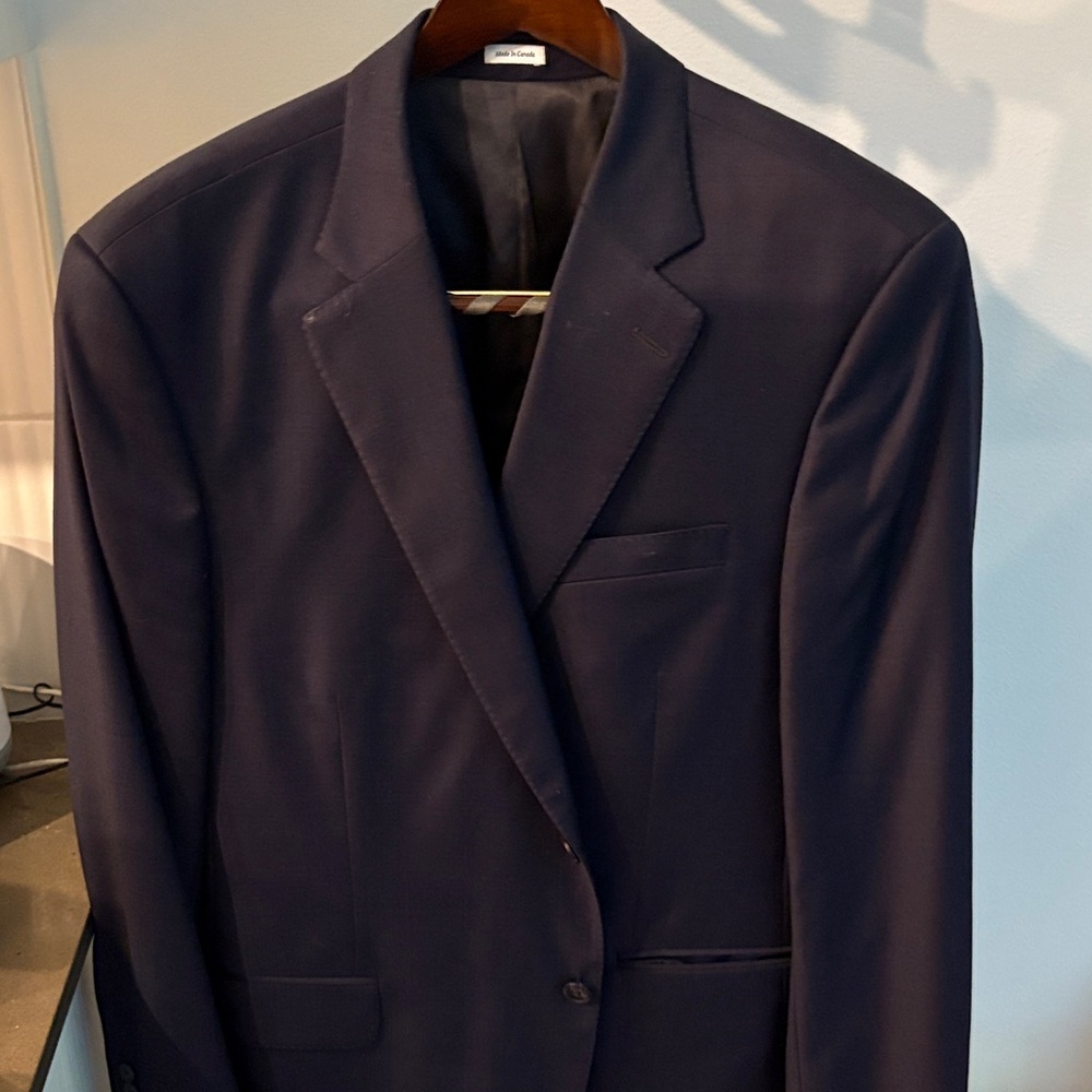 Peter Millar Dark Blue Men's Blazer